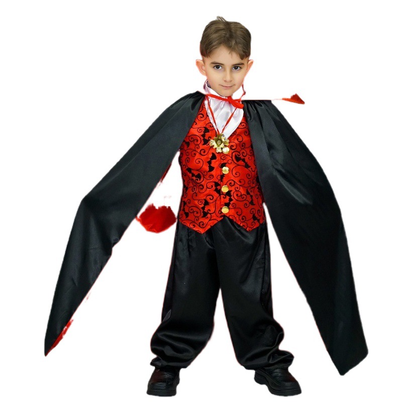 Halloween horror niños traje de disfraces Cosplay traje de escenario vampiro Boy image 1