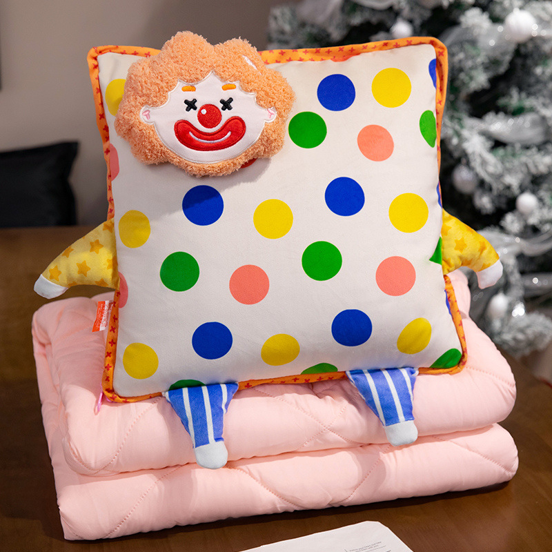 Joker almohada cuadrada dormir almohada sofá almohada dormitorio cojín de cabecera cojín de cama para niñas dormitorio cojín de cama fondo blanco