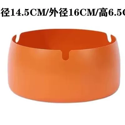 as a custom-made gift: Car ashtray - thickened-version-16cm-bright-orange-very-large