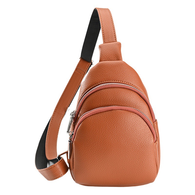 2023 nuevo al por mayor Bolsa de pecho de las mujeres bolsas de Venta caliente de la bolsa de pecho de las mujeres de moda retro bandolera pequeña bolsa de la cintura