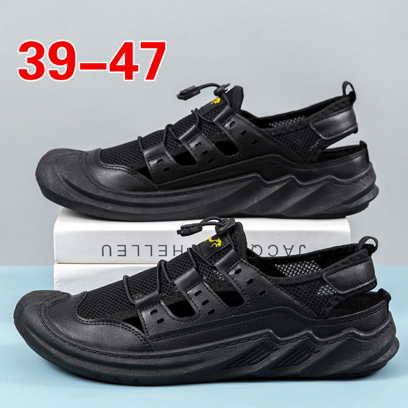 Sandalias para hombre verano al aire libre Baotou zapatos deportivos para caminar zapatos de playa de ocio transpirables al por mayor