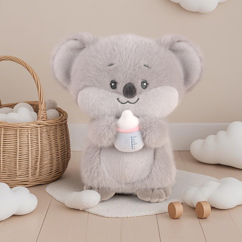 Koala Elefante León Muñeca de peluche Acompañamiento de muñecos de trapo para apaciguar a los niños Regalo de cumpleaños para novia