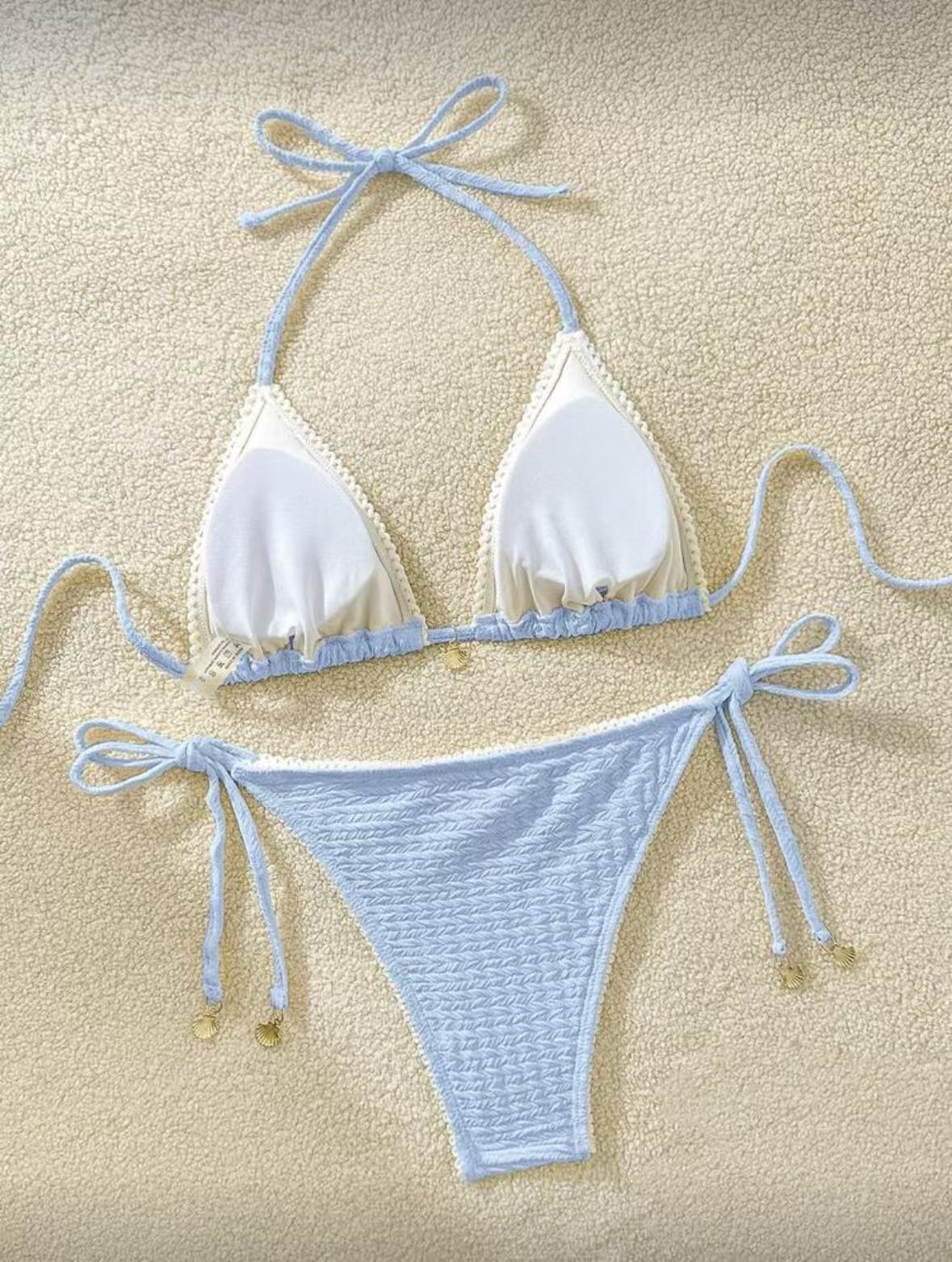Women's Clothing Style Sexy Slimming Bikini Two Piece Swimsuit For Women Beach Vacation Swimwear Beach & Pool Ready_ecoleips.com