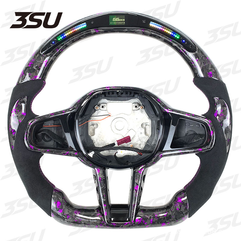Suitable for Bmw New 1234 Series G20G22 Cs M4 Steering Wheel Modified Carbon Fiber Steering Wheel Shift Paddles