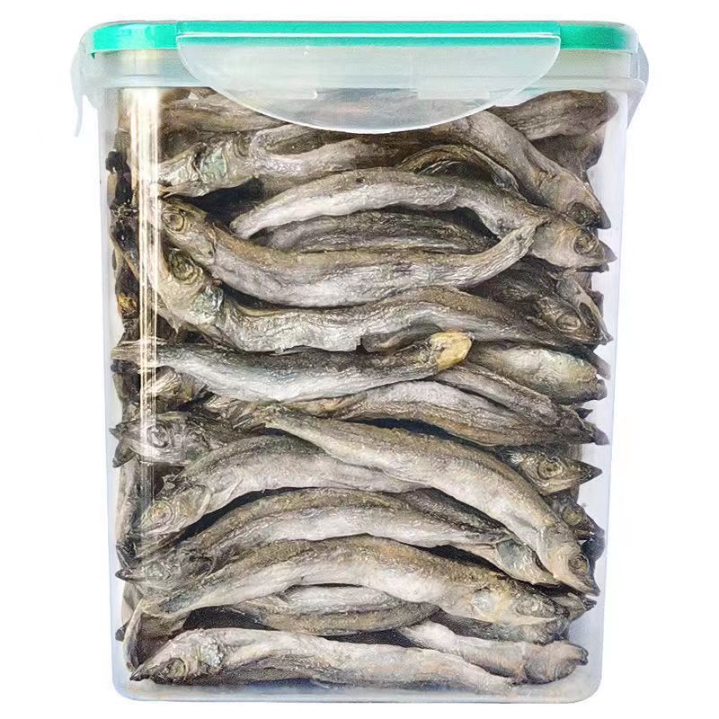 Aperitivos para gatos liofilizados Pescado seco lleno de semillas Aperitivos para gatos Pescado de primavera Aperitivos para gatos