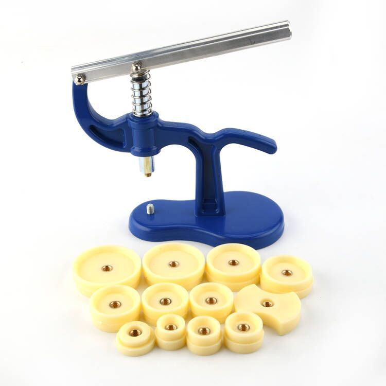 修表工具 手表压盖机 压盖器 压盖钳 压后盖 修表开盖 换电池工具