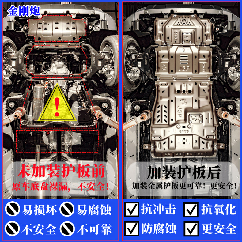 Great Wall Gun Off-road Chassis Guard Refitting A Commercial Diesel Steam 22 Diamond Gun Underbody Guard Engine