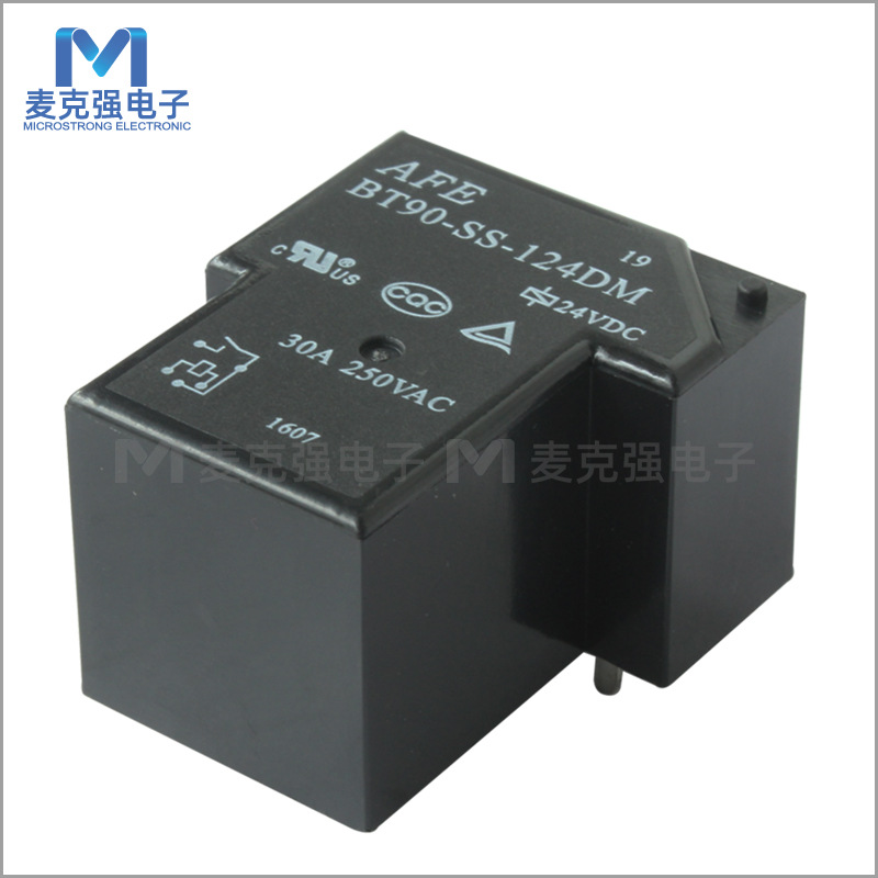 AFE爱福继电器BT90-SS-124DM 电压24VDC 一组常开4脚四脚正品全新