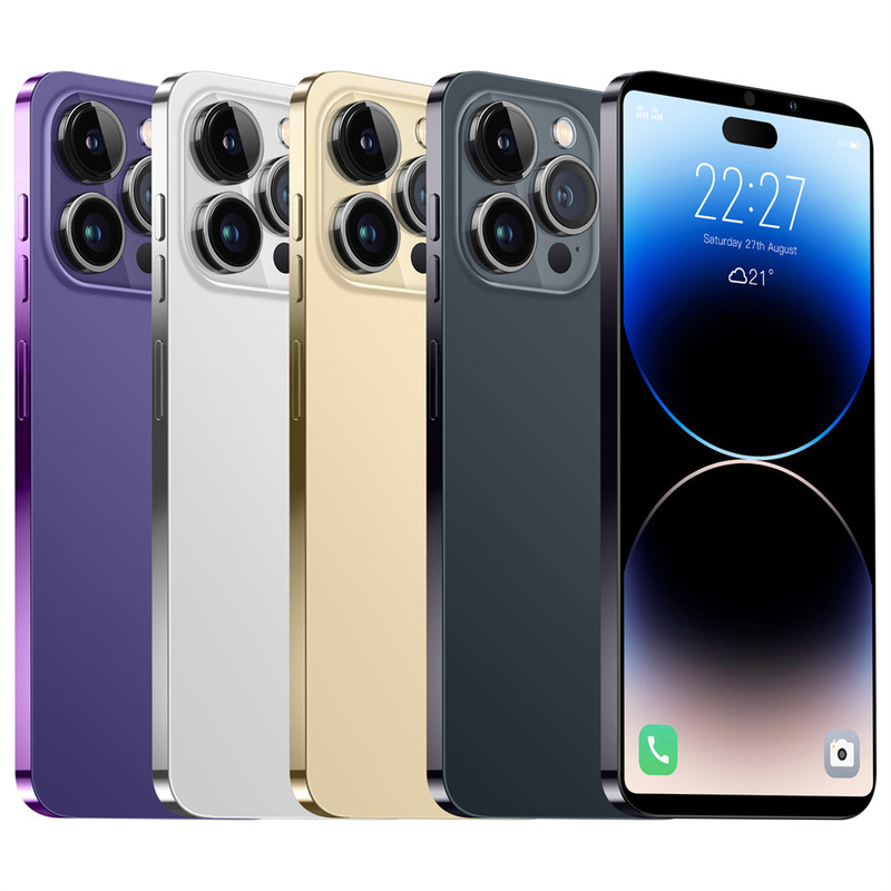 ハイエンド i14proMax 高速配送フルネットワーク 4G Android 12+512GB ハイエンドスマートフォン 6.8inch|undefined