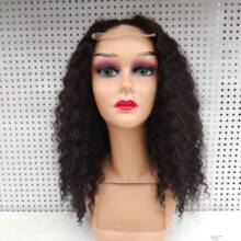 SDD 4*4 Closure Glueless Water Curly Wigs Brazilian human