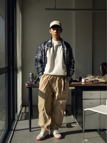 TRS Men's Clothing | 25SS Japanese Quick-Dry Loose Silhouette DuPont Sorona® Three-Army Four-Season Casual Pants for Men