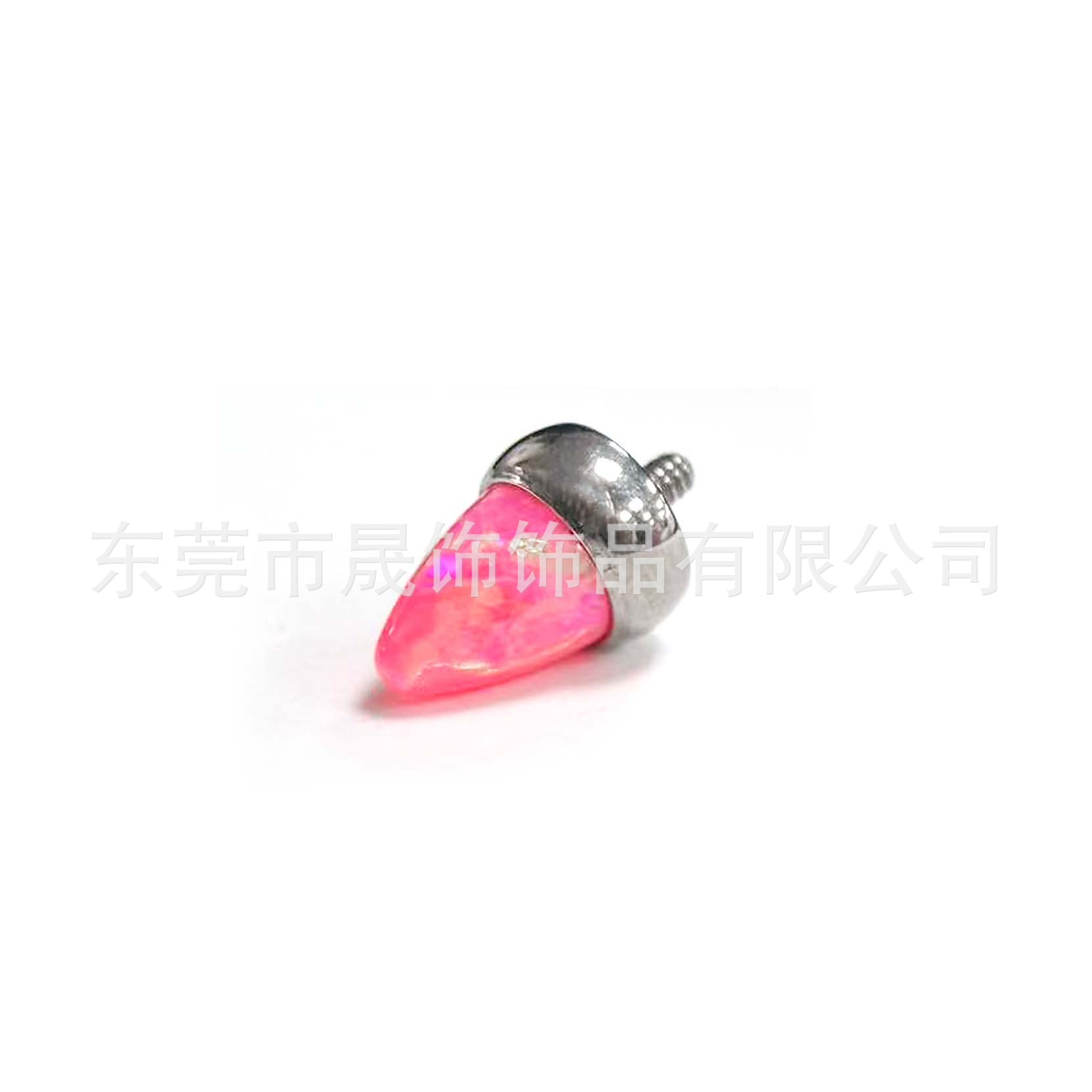 F136 Titanium Alloy 澳宝尖锥 Ear Stud Helix Cartilage Stud G23 Implant Grade Titanium Labret Stud 人体 Piercing Jewelry Accessories 头