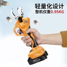 添昱电动修枝剪可剪果枝剪无线锂电池充电式果树剪刀4公分裸机款