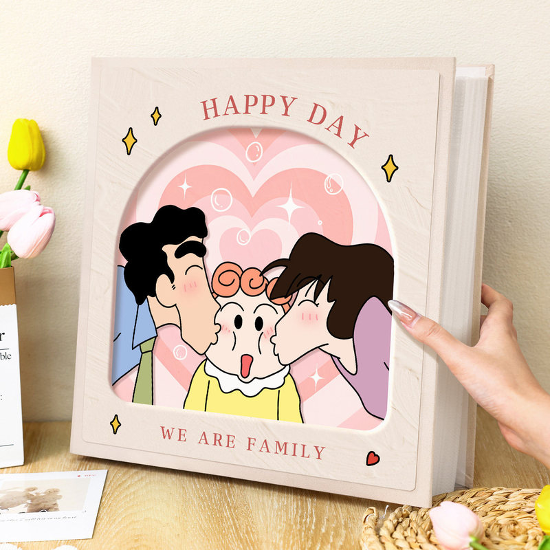 Family Children's 1000-Photo Album, Large Capacity Memory Album with Insert Pages for 5-Inch, 6-Inch, 7-Inch Photos, Growth Photo Collection Family Children's 1000-Photo Album, Large Capacity Memory Album with Insert Pages for 5-Inch, 6-Inch, 7-Inch Photos, Growth Photo Collection
