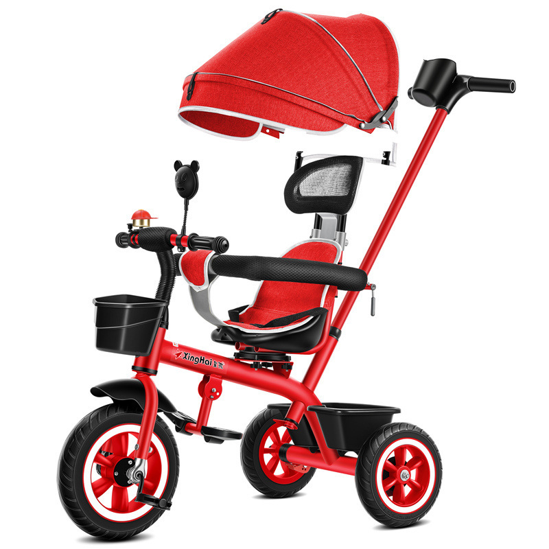 Triciclo infantil 1 - 3 - 2 - 6 años de edad, carro de bebé grande, bicicleta, carro de jardín de infantes image 54