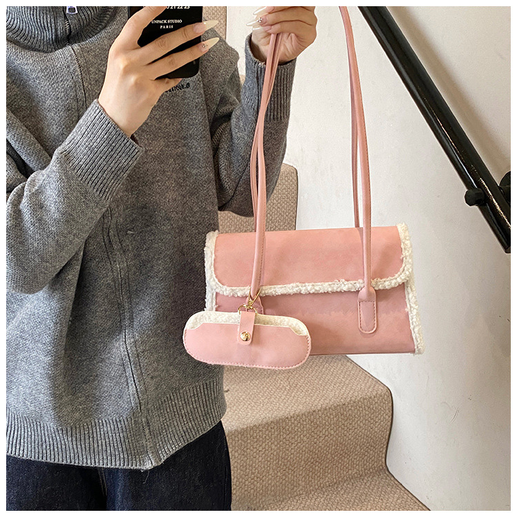 Piccola borsa a tracolla retrò da donna, borsa alla moda_voghion.com