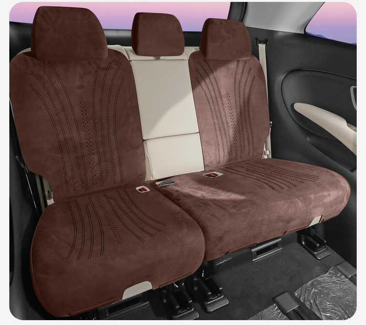 Seat Cushion for DENZA D9 2025 2026 Universal Four Seasons Breathable Suede Seat Cover