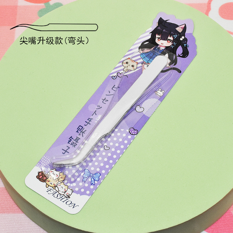 1.0mm 특수 팁 화이트 엘보(애니메이션 블리스터 카드 포장)