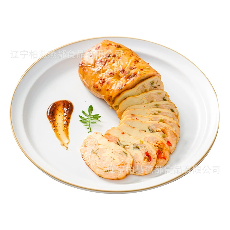 Закуска Baihui «Рулет из соевой кожи с курицей», острый, готовая еда-замена, 180 г