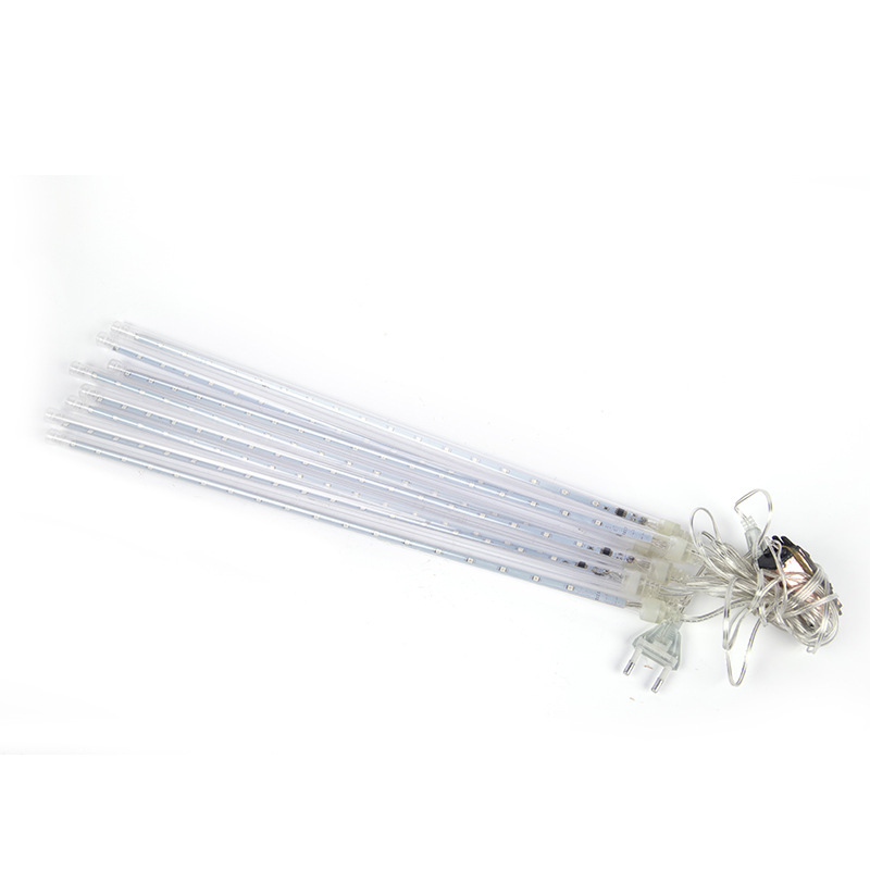 led meteorito lluvia lámpara string al aire libre impermeable iluminación solar ingeniería colgante árbol lámpara decorativa iluminación estrella