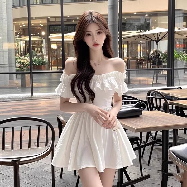 White summer dress