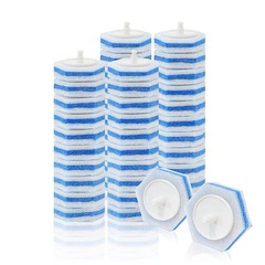 使い捨てトイレブラシ高頭楽洗便器トイレスポンジ頭交換ブラシ清潔トイレブラシ持参清
