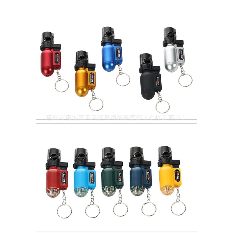 ストレートインミニキーホルダー防風インフレータブルライターポータブル溶接ガンライターメーカー直販再インフレータブル|undefined