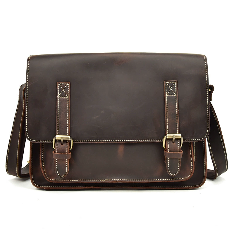 (Cross-border trading), one-shoulder bag, leather capacious shoulder bag, genuine leather, cowhide