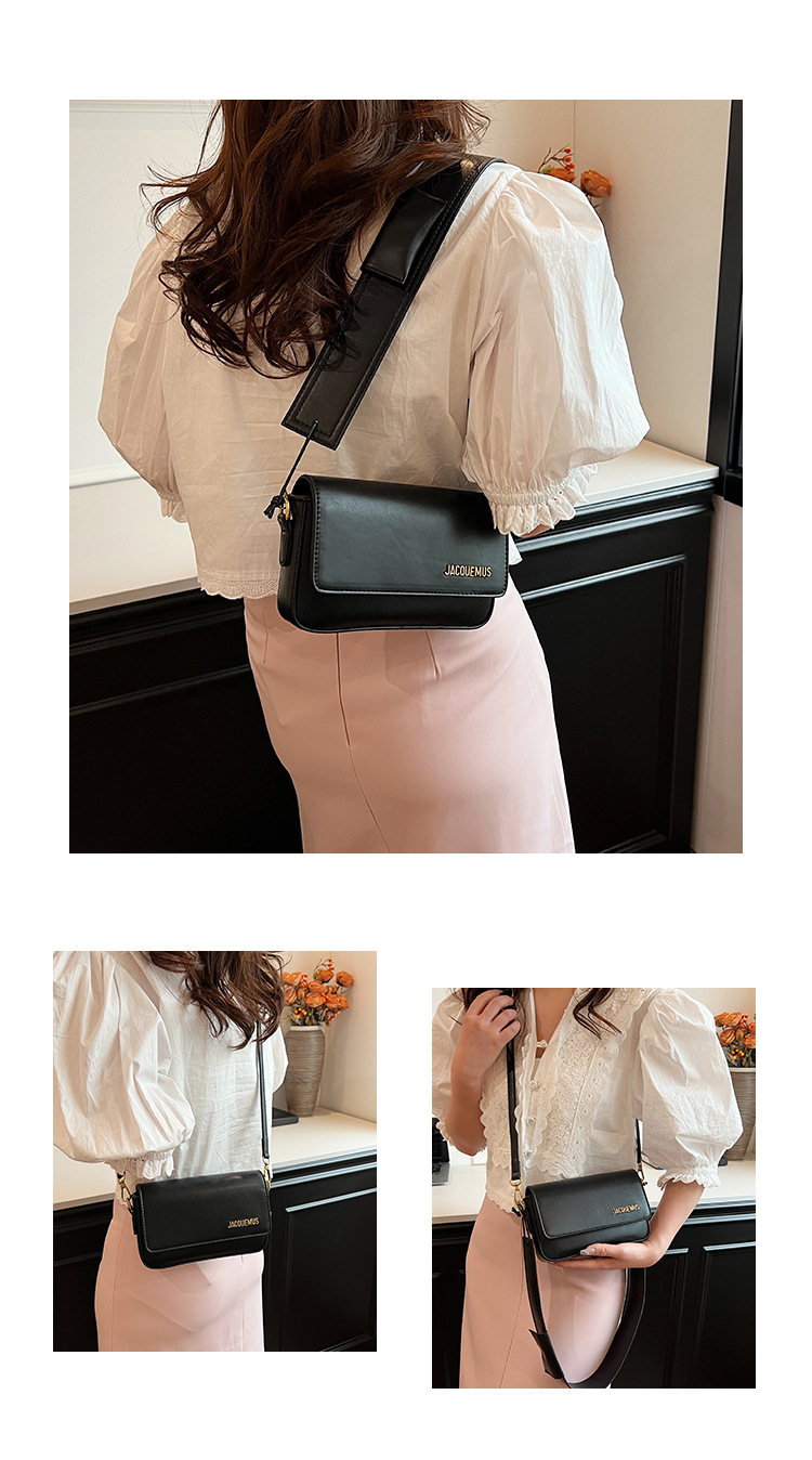 Bolso de axila francés jacquemus 2025 nuevo bolso de hombro de mujer de moda salvaje para mujer bolso de mensajero de estilo occidental