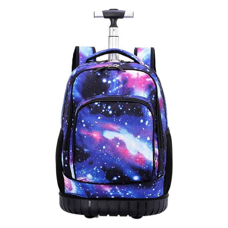 Estudiante de la escuela secundaria mochila niño mochila de viaje adulto bolsa de viaje trolley hombres y mujeres 5-9 Grado de gran capacidad