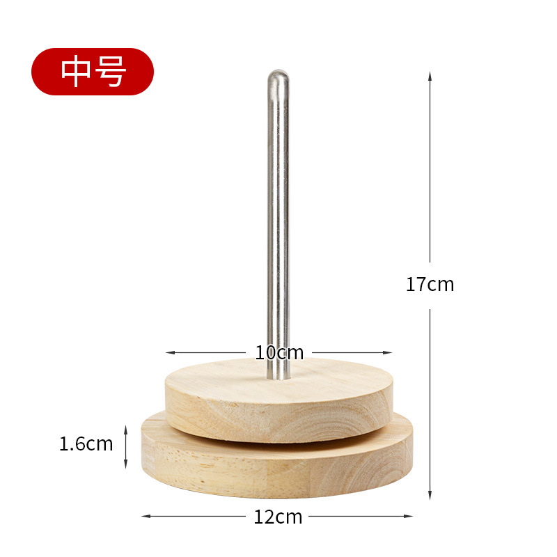 Herramienta auxiliar de tejido manual desmontable marco de eje giratorio de lana portátil bobina de plástico de lana