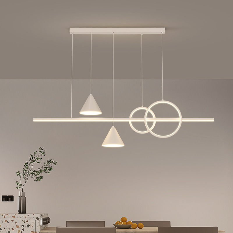 Lámparas de comedor Zhongshan lámparas de lujo moderno y simple atmósfera nórdica de la casa sala de estar barra de mesa de comedor lámpara de mesa