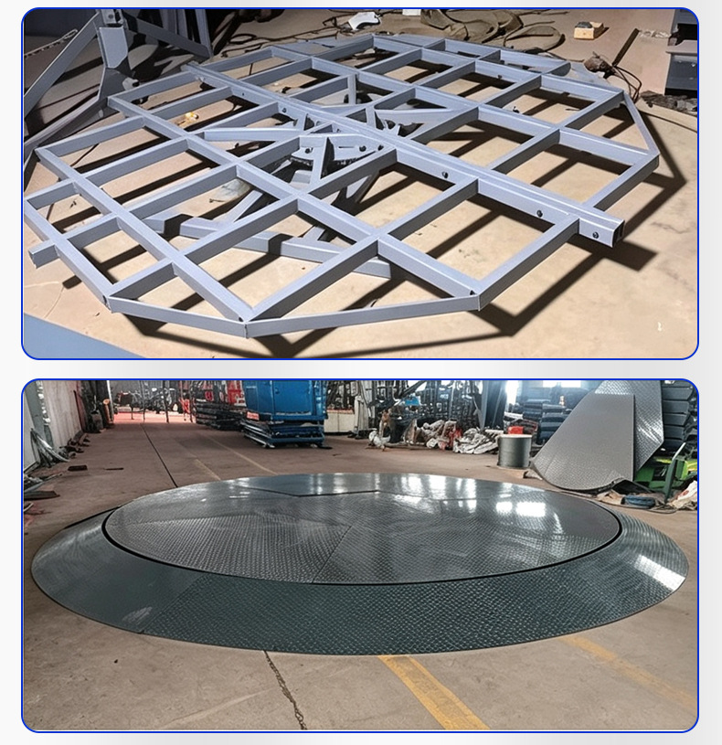 Car rotating display stand, 360-degree rotating electric lift platform, remote-controlled speed-adjustable rotating platform for 4S dealerships