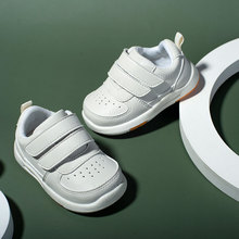 2022秋新款寶寶學步鞋1-4歲男寶嬰兒軟底小白鞋鞋女寶透氣小童鞋