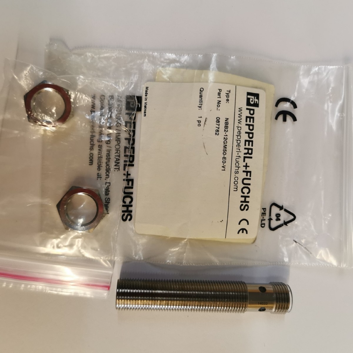 德国P+F现货NBB2-12GM50-E2-V1传感器全新原装正品 价格优惠