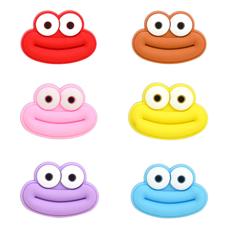 New Cartoon Frog PVC Soft Plastic Drop Decorative Cave Shoes Garden Shoes Accessories Creative Animation Shoe Buckle Wholesale