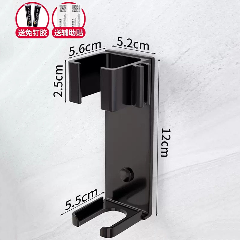 Baño rizador de pelo rack baño Punch libre eléctrico pelo recto peine rack montado en la pared estante de almacenamiento de madera contrachapada Comercio exterior transfronterizo
