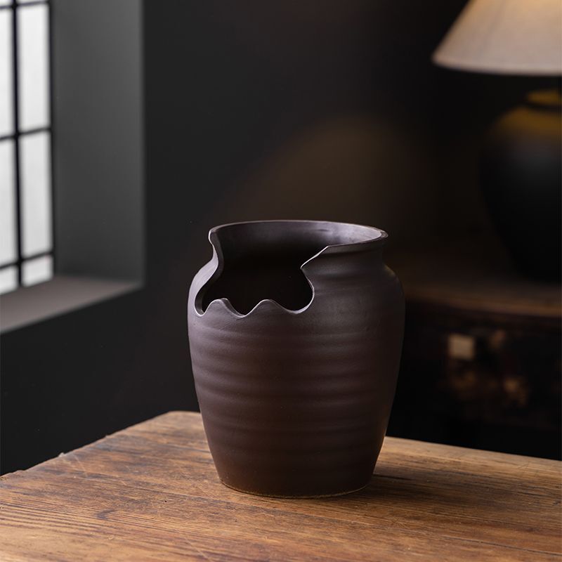 Succulent Flowerpot Ceramic Imitation Stone Creative Simple Home Desktop Decoration Breathable Porous Shape Retro Stoneware Succulent Flowerpot Ceramic Imitation Stone Creative Simple Home Desktop Decoration Breathable Porous Shape Retro Stoneware