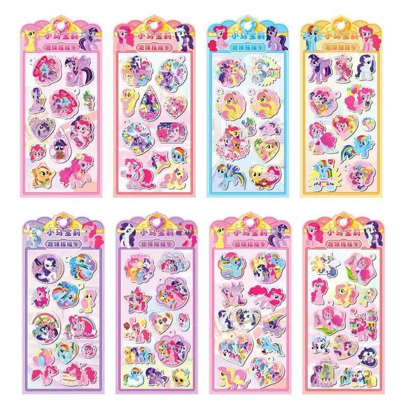 Pegatinas de mascotas lindas de Sanrio, calcomanías de agua de Kuromi de alta calidad que se sacuden y se pegan, pegatinas decorativas pequeñas con patrones para manualidades infantiles.