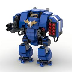 国境を越えたホットセール MOC ウォーハンマー シューター ディアフレッド エクストリーム ウォリアー レゴ ボーイズ組み立てブロック セット モデルと互換性あり