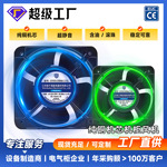 DC直流散热风扇12/24V滚珠含油轴承机柜储能变频器静音散热风机