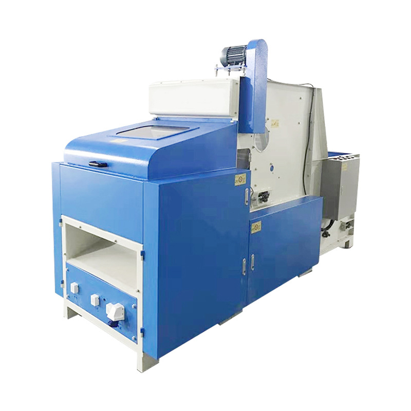 Máquina semiautomática para aflojar almohada juguete de peluche para mascotas nido máquina automática para aflojar algodón muñeca almohada núcleo máquina de abertura de algodón relleno