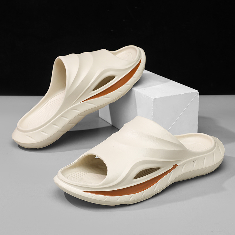 Sandali da casa di nuovo stile, leggeri e versatili per l'esterno, di alta qualità, sportivi e casual, resistenti all'usura, antiscivolo, con suola morbida._voghion.com