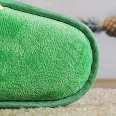 High-end five-star hotel guest room disposable cartoon ultra-soft crystal velvet children's slippers, anti-slip wholesale