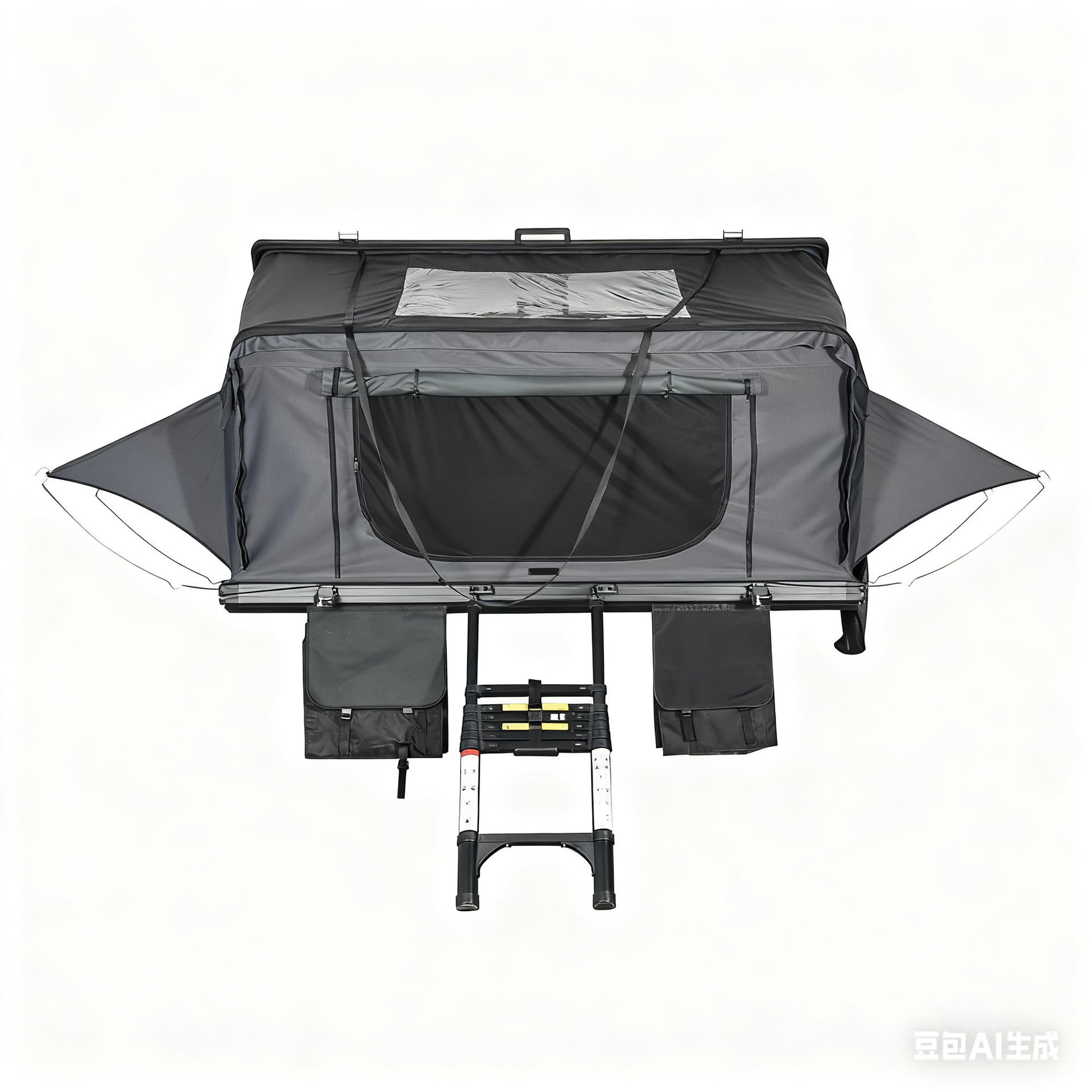 Hard-Shell Side-Opening Car Roof Tent, Quick-Open Car Tent, Suv Outdoor Camping Tent, Foldable, Windproof, Rainproof