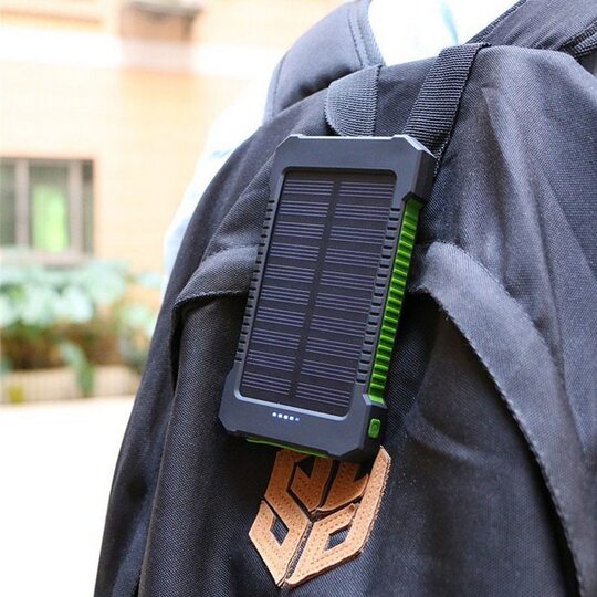 Solar Compass Mobile Power 20000 Mobile Phone Universal Super Large Capacity Outdoor Charging Treasure Source Manufacturer