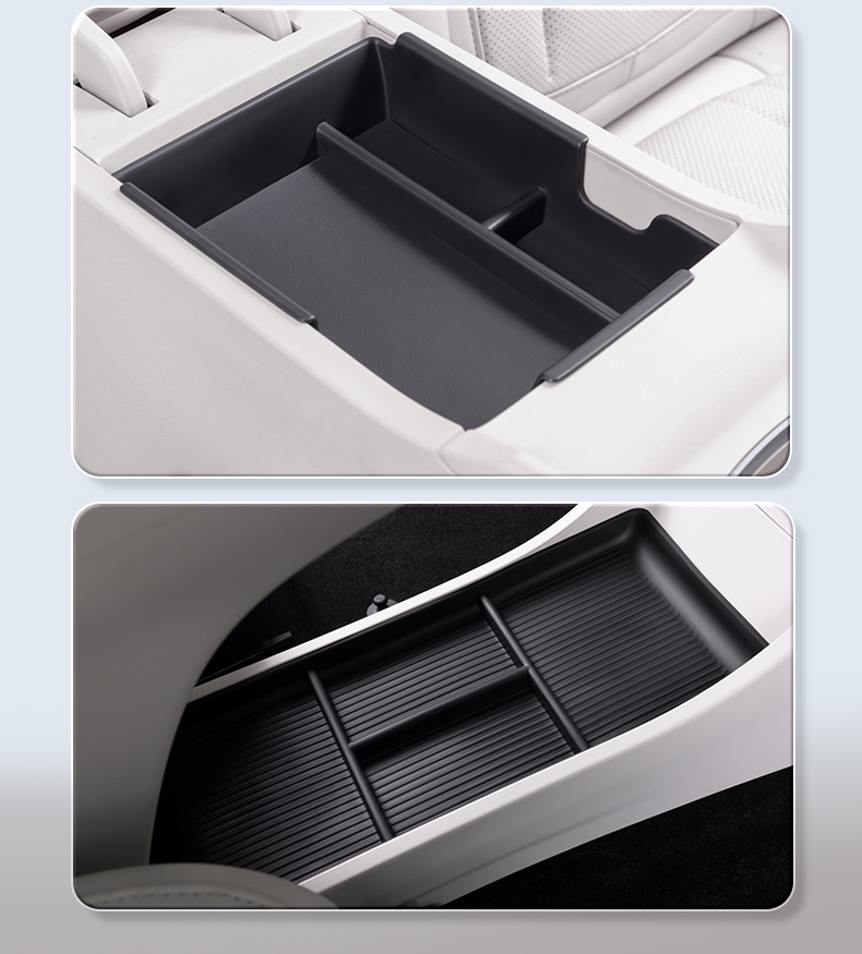 Suitable for Geely Xingyuan Armrest Box Storage Box 24 Car Central Control Lower Storage Box Storage Accessories Supplies
