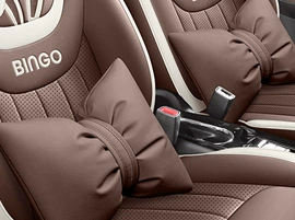 Four Seasons Pad Special Cushion Seat Cover Four - 1-pair-of-milk-coffee-white-pillows-gyf-wuling-bingo