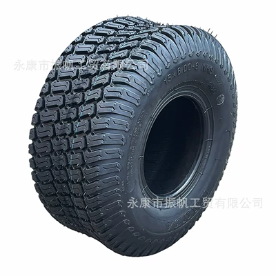 15X6.00-6 Vacuum Tire 15inch Lawn Mower Tire Thickened Inflatable Vacuum Tire 6inch Wheel Hub Accessories (Motorcycle wheel hub)