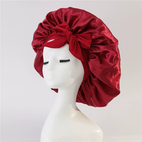 Large single-layer drifting-wine red